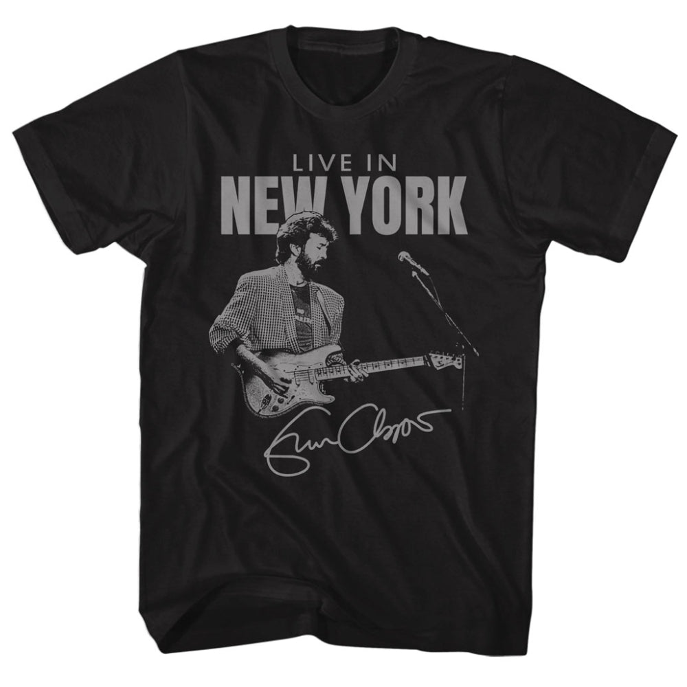 Eric Clapton - Eric Clapton Signature Monocolor  T-Shirt (Men)