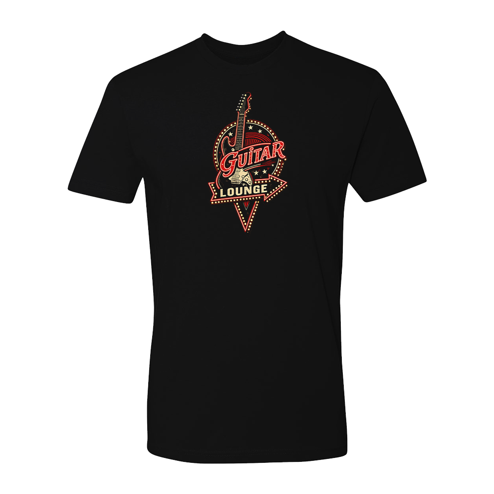 Guitar Lounge Marquee T-Shirt (Unisex)