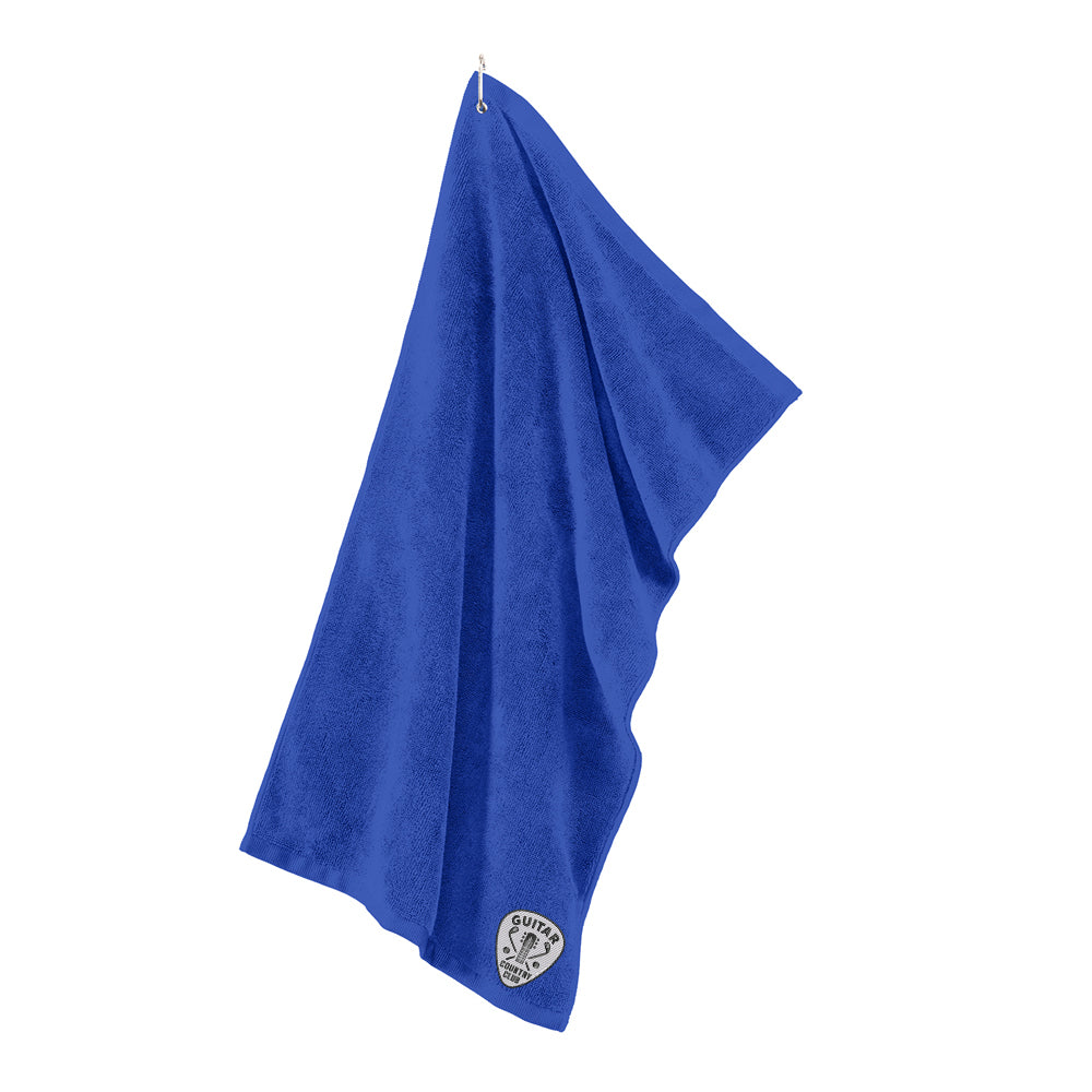 Pick Guitar Country Club Golf Towel