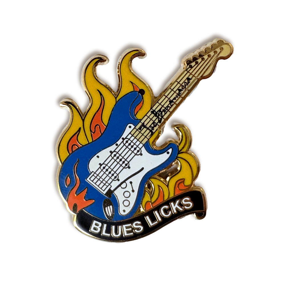 Blues Licks Pin