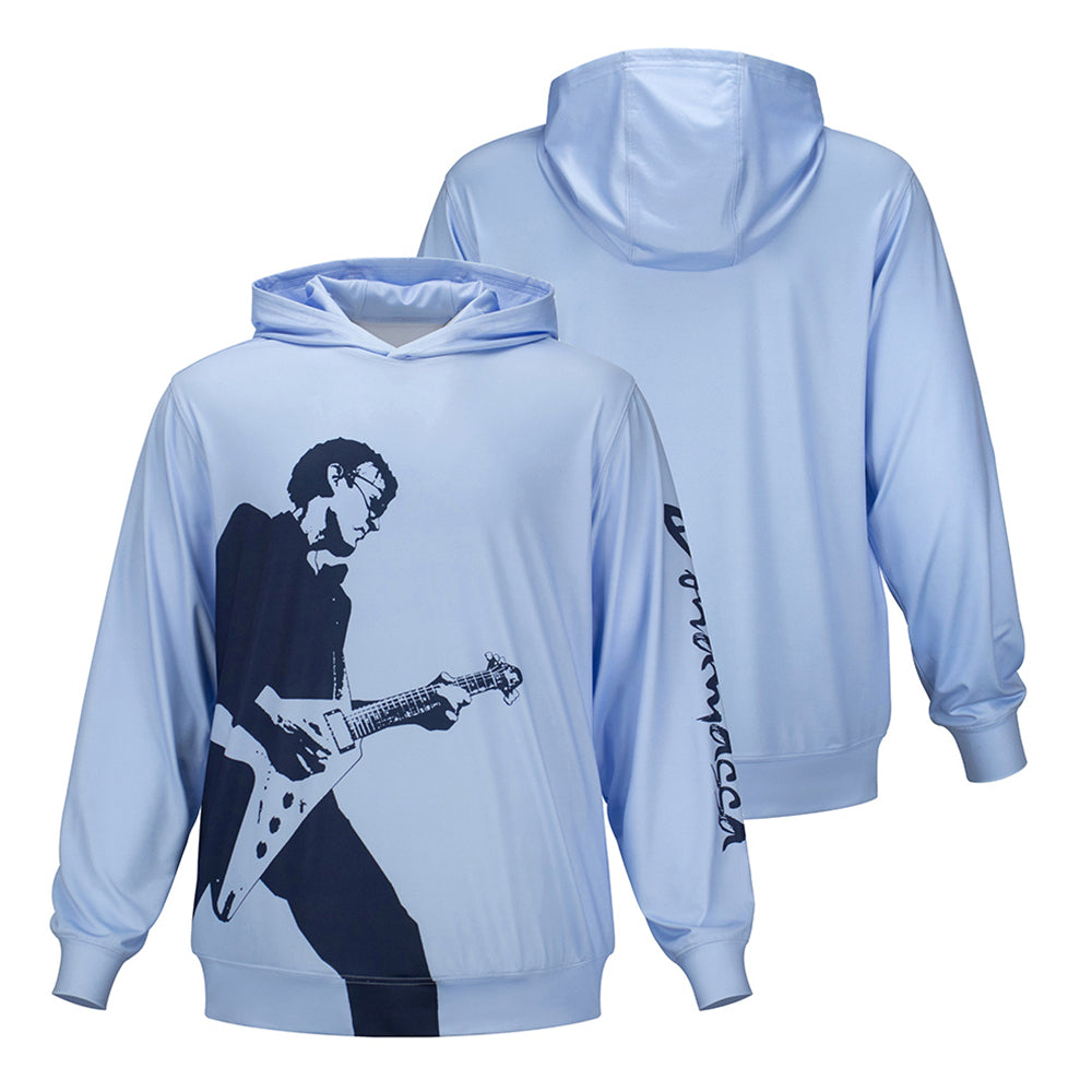 Joe Bonamassa Rockin' UPF Hoodie by SEC. 119 (Unisex)