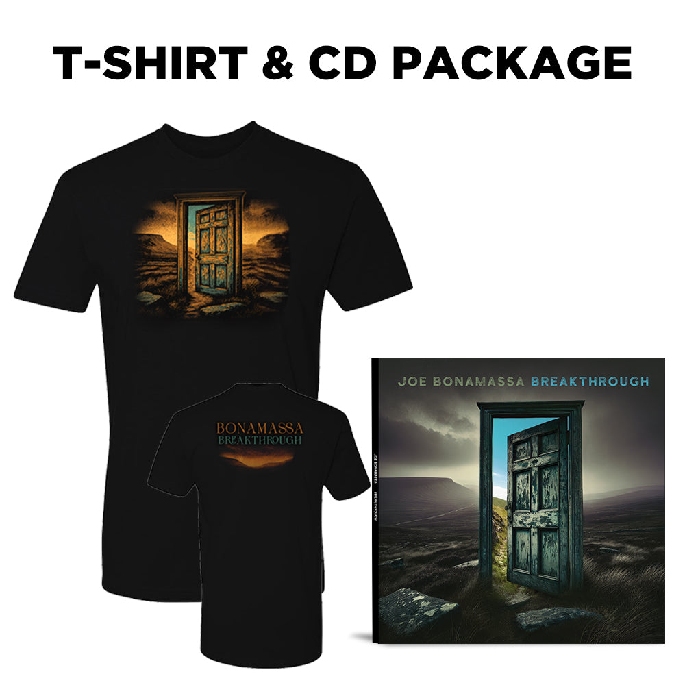Breakthrough CD & T-Shirt Package (Unisex) ***PRE-ORDER****