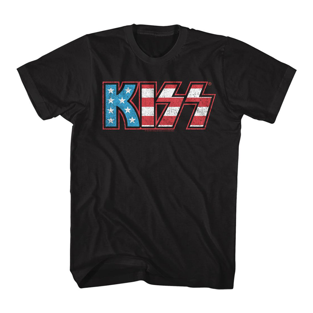 KISS - Flag Kiss T-Shirt (Men)