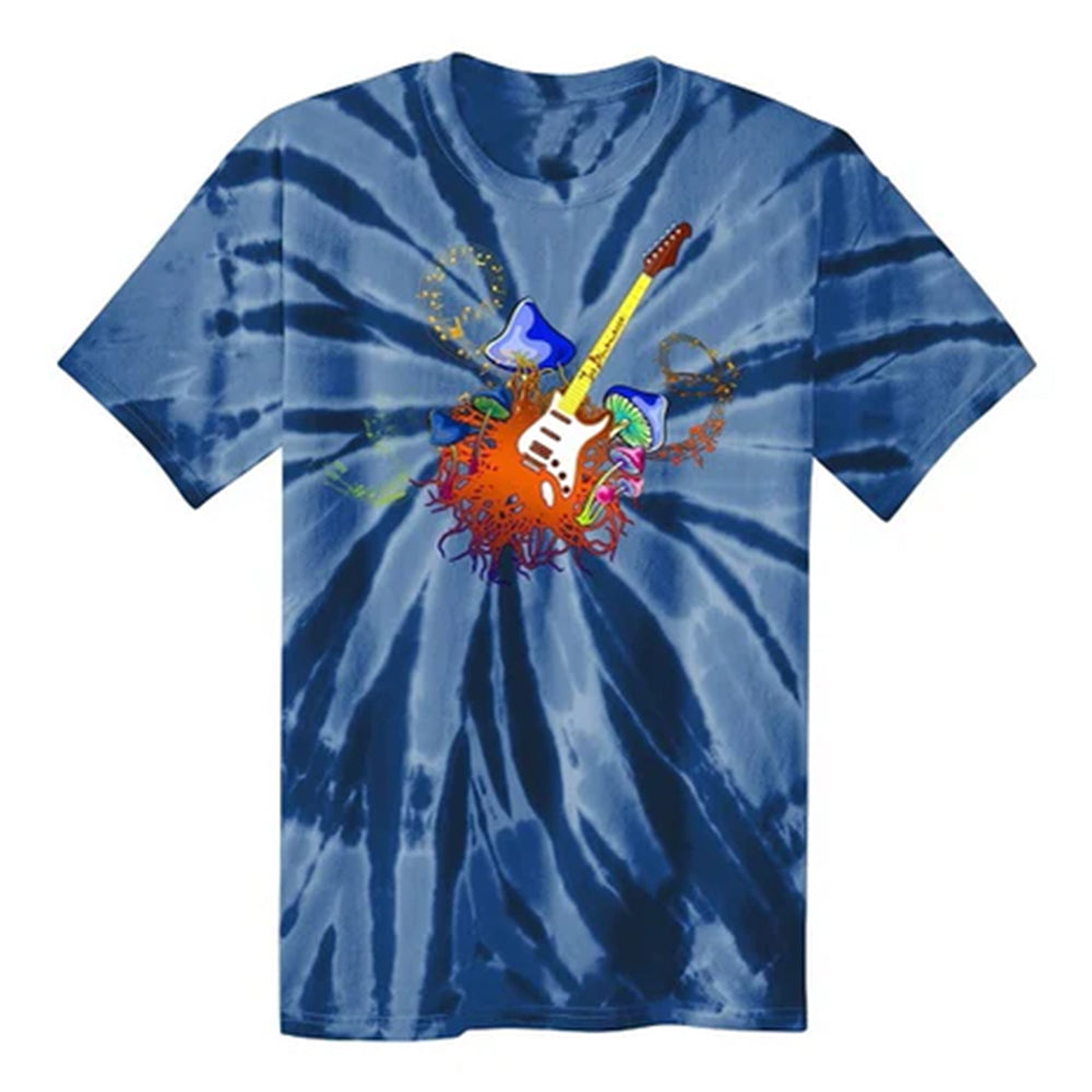 Psychedelic Blues Tie Dye T-Shirt (Unisex)