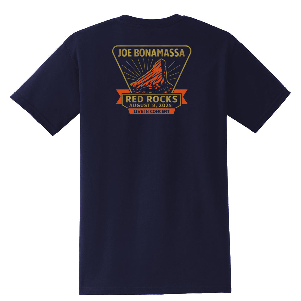 2025 Red Rocks Pocket T-Shirt (Unisex)