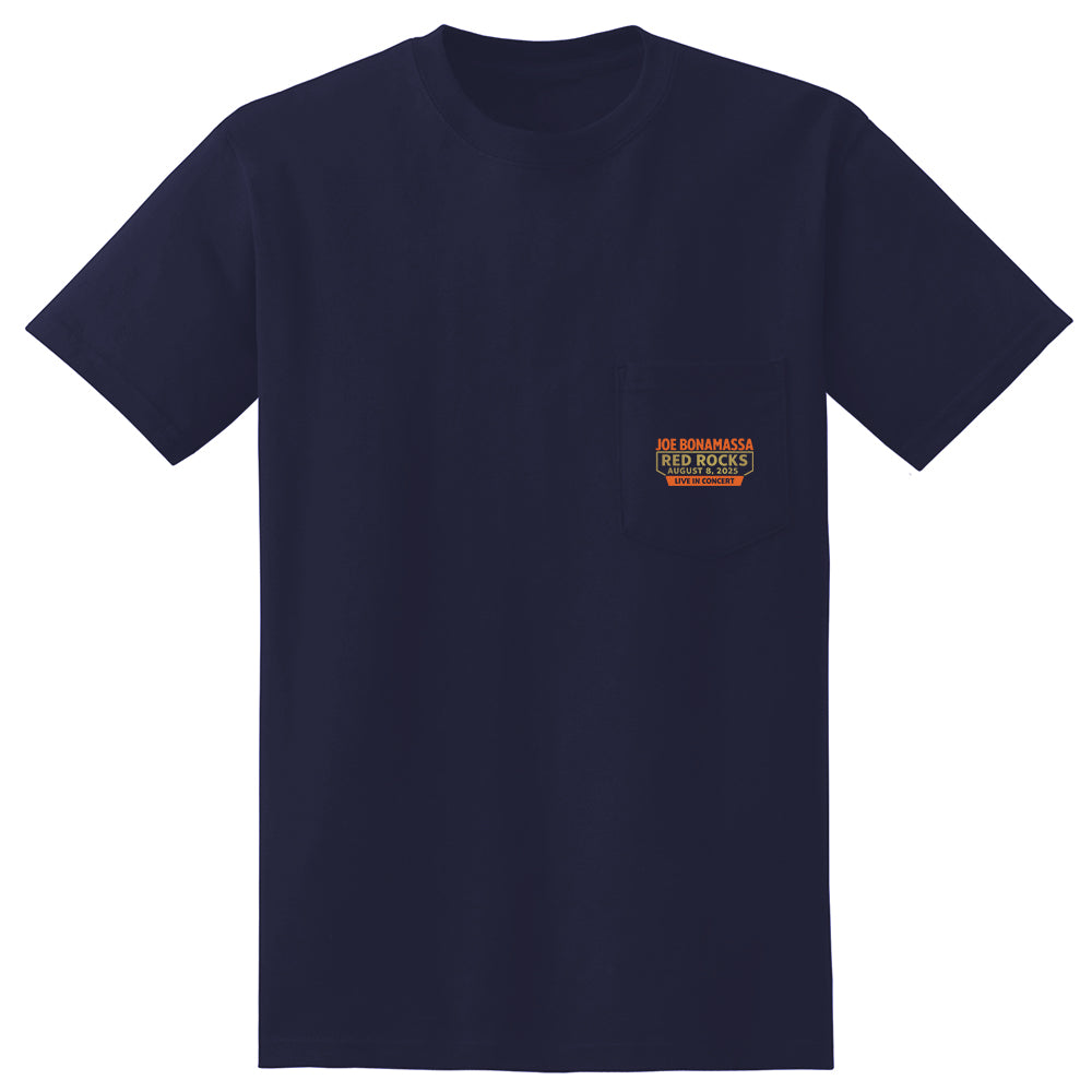 2025 Red Rocks Pocket T-Shirt (Unisex)