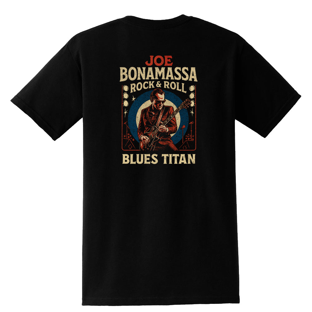 Blues Titan Rock & Roll Pocket T-Shirt (Unisex)