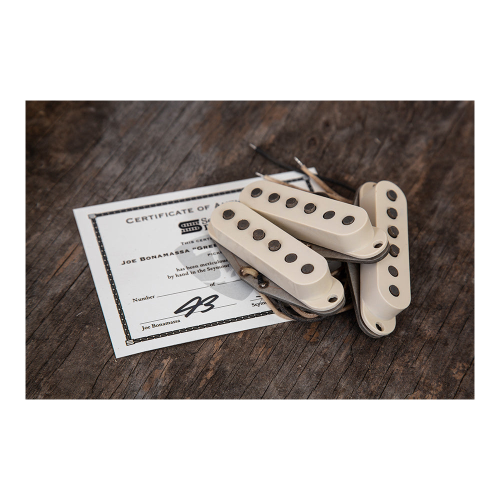 Joe Bonamassa '64 Greenburst Strat Pickup Set by Seymour Duncan