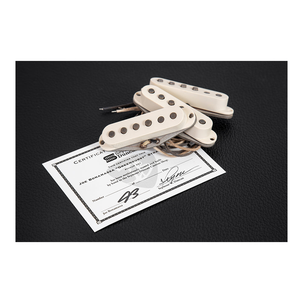 Joe Bonamassa '64 Greenburst Strat Pickup Set by Seymour Duncan