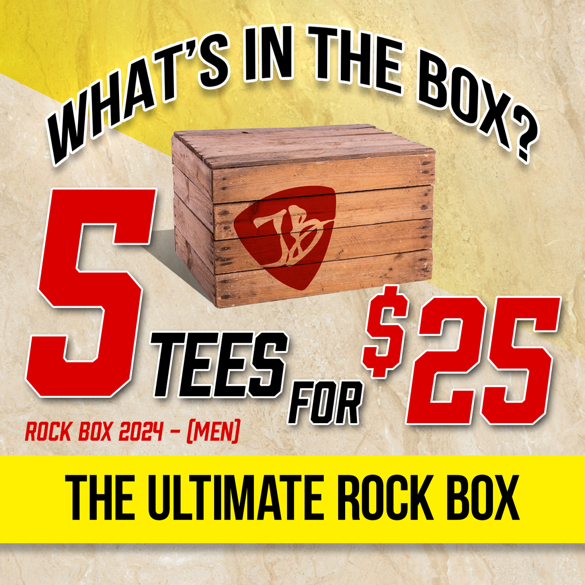 Rock Box - (Men/Unisex)