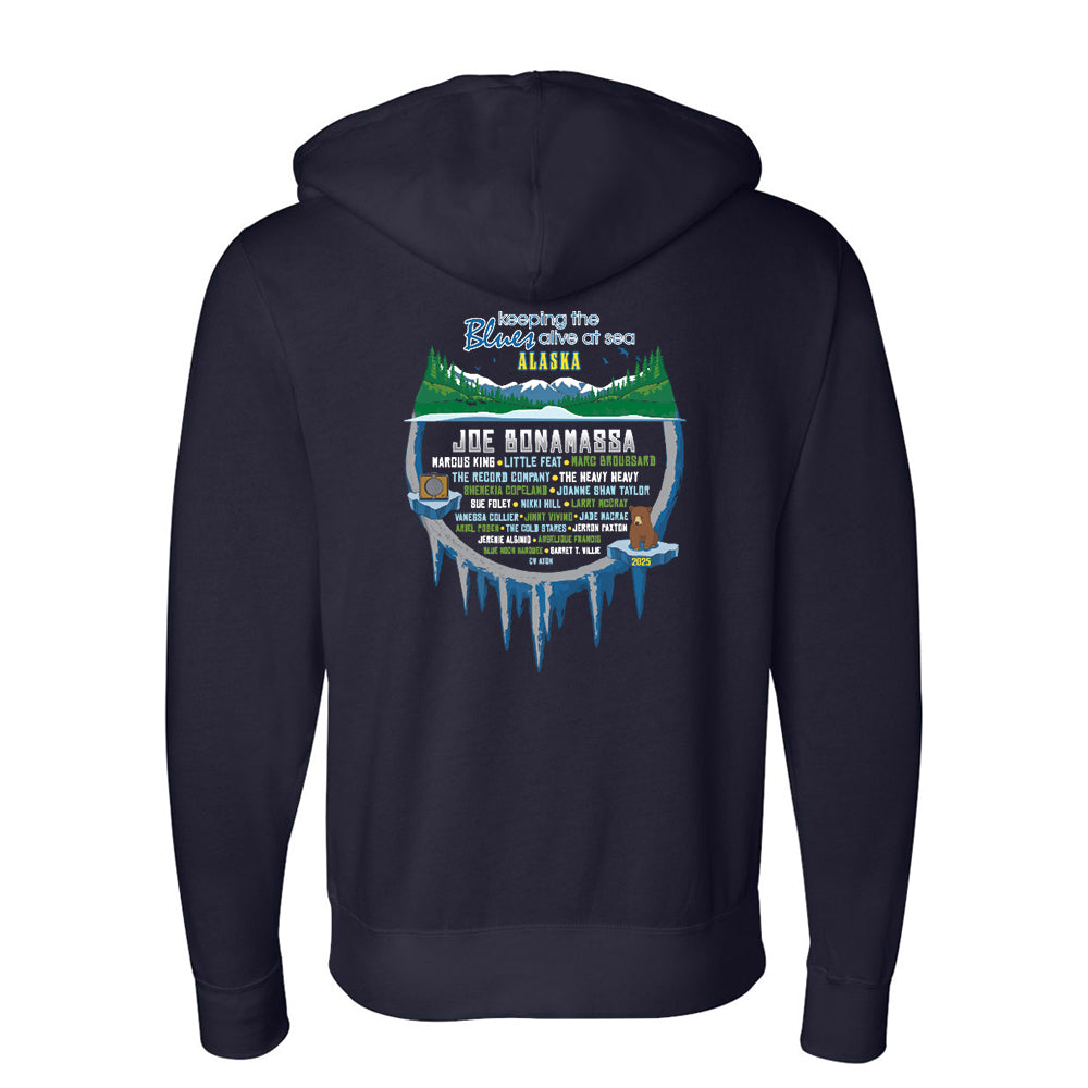 2025 KTBA at Sea Alaska Zip-Up Hoodie (Unisex)