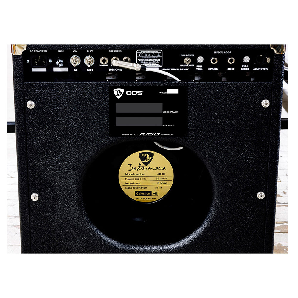 DEPOSIT ONLY - The Fuchs JB-ODS - Joe Bonamassa Signature Amp