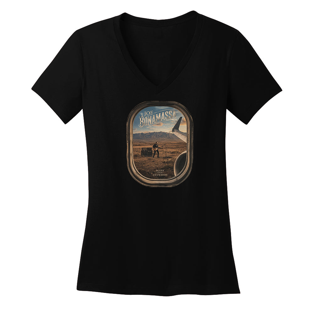 Blues From Anywhere V-Neck (Women)
