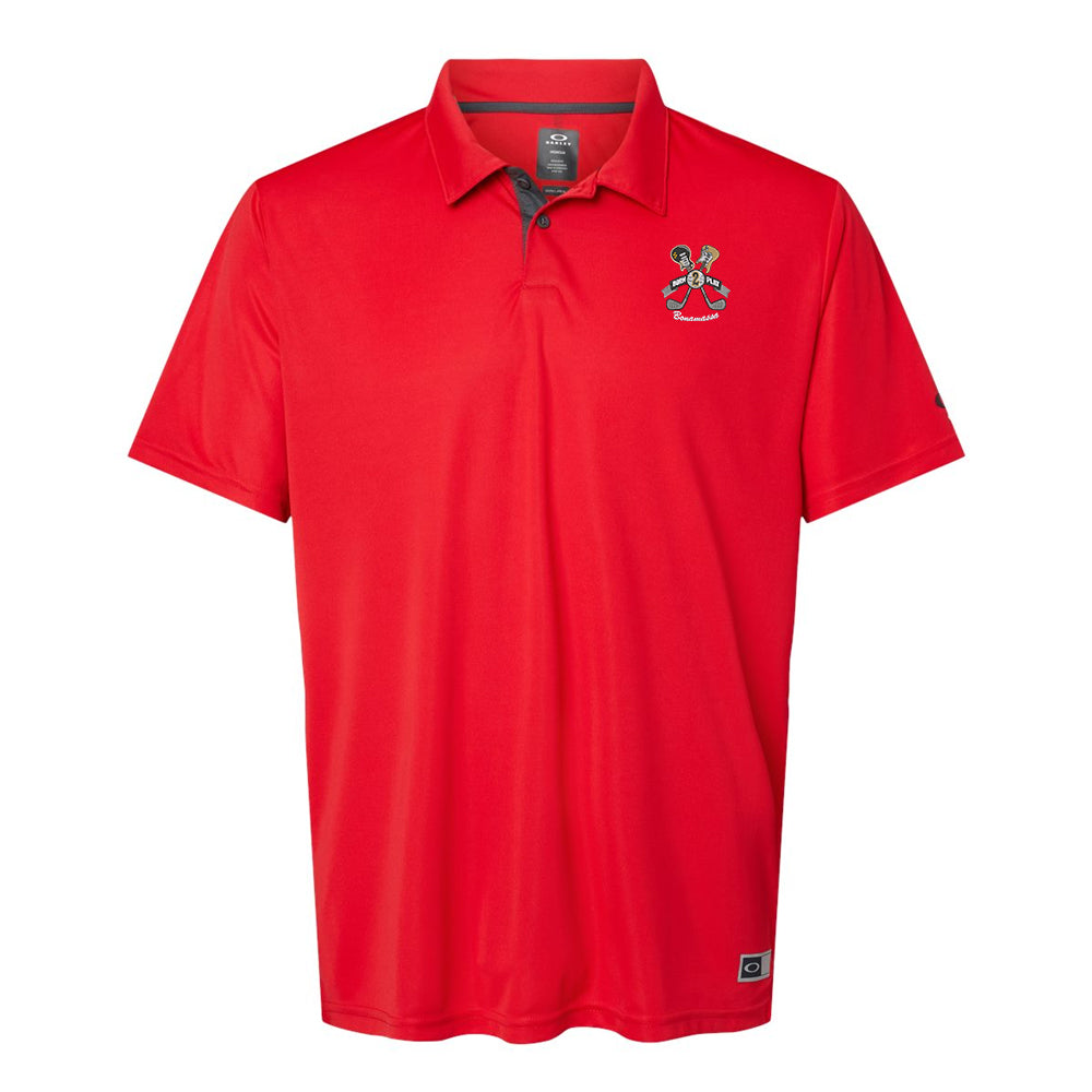 Born 2 Play Oakley Hydrolix Polo Men 3XL Red