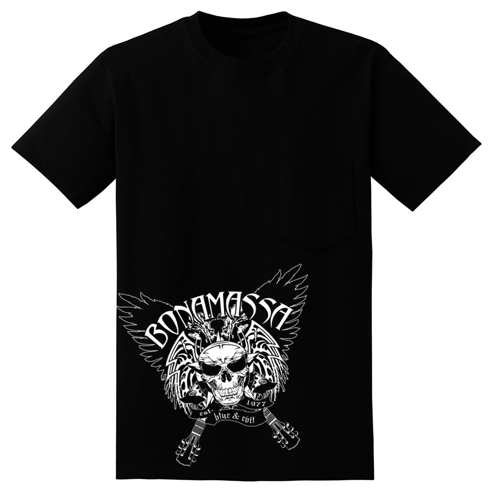 Blue and Evil Pocket T-Shirt (Unisex)