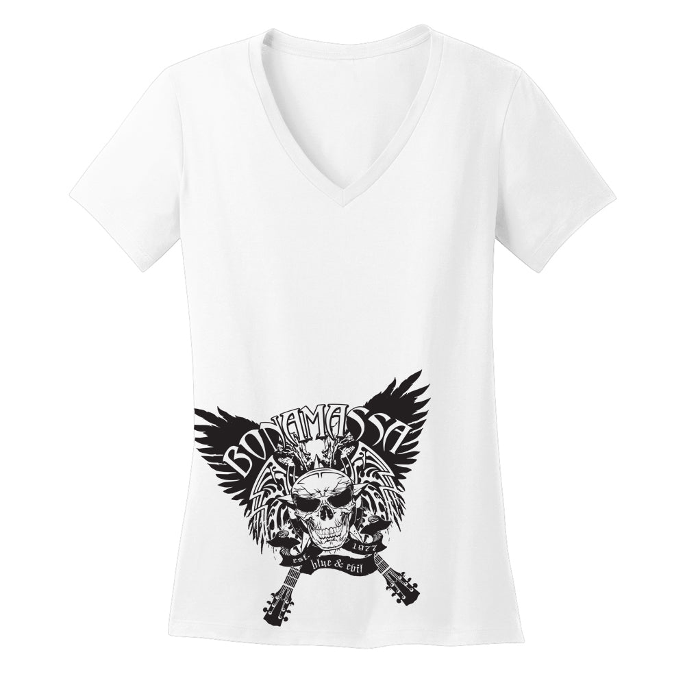 Blue and Evil V-Neck (Women)