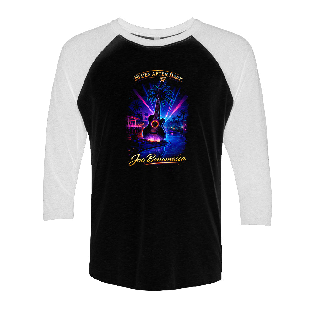 Blues After Dark 3/4 Sleeve T-Shirt (Unisex)