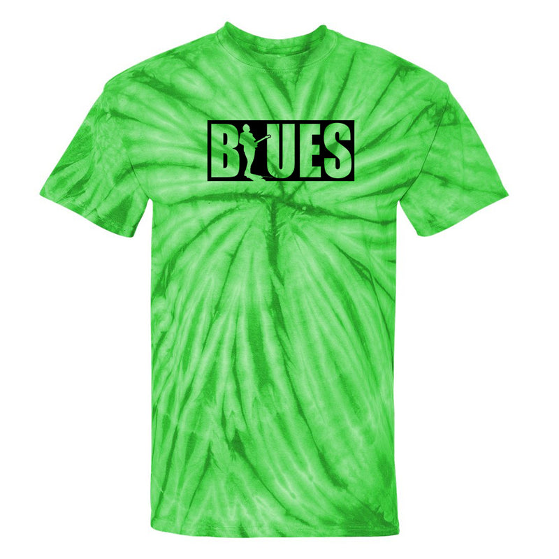 BLUES BLOCK Tie Dye T-Shirt (Unisex)