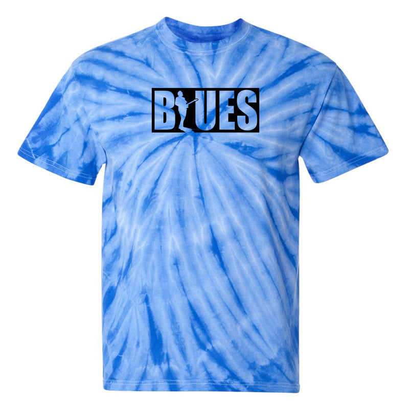 BLUES BLOCK Tie Dye T-Shirt (Unisex)