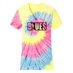 BLUES BLOCK Tie Dye V-Neck (Women)