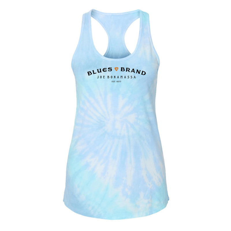 Blues Brand Tie Dye Racerback Tank (Women)