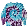 Blues Brand Tie Dye Long Sleeve T-Shirt (Unisex)