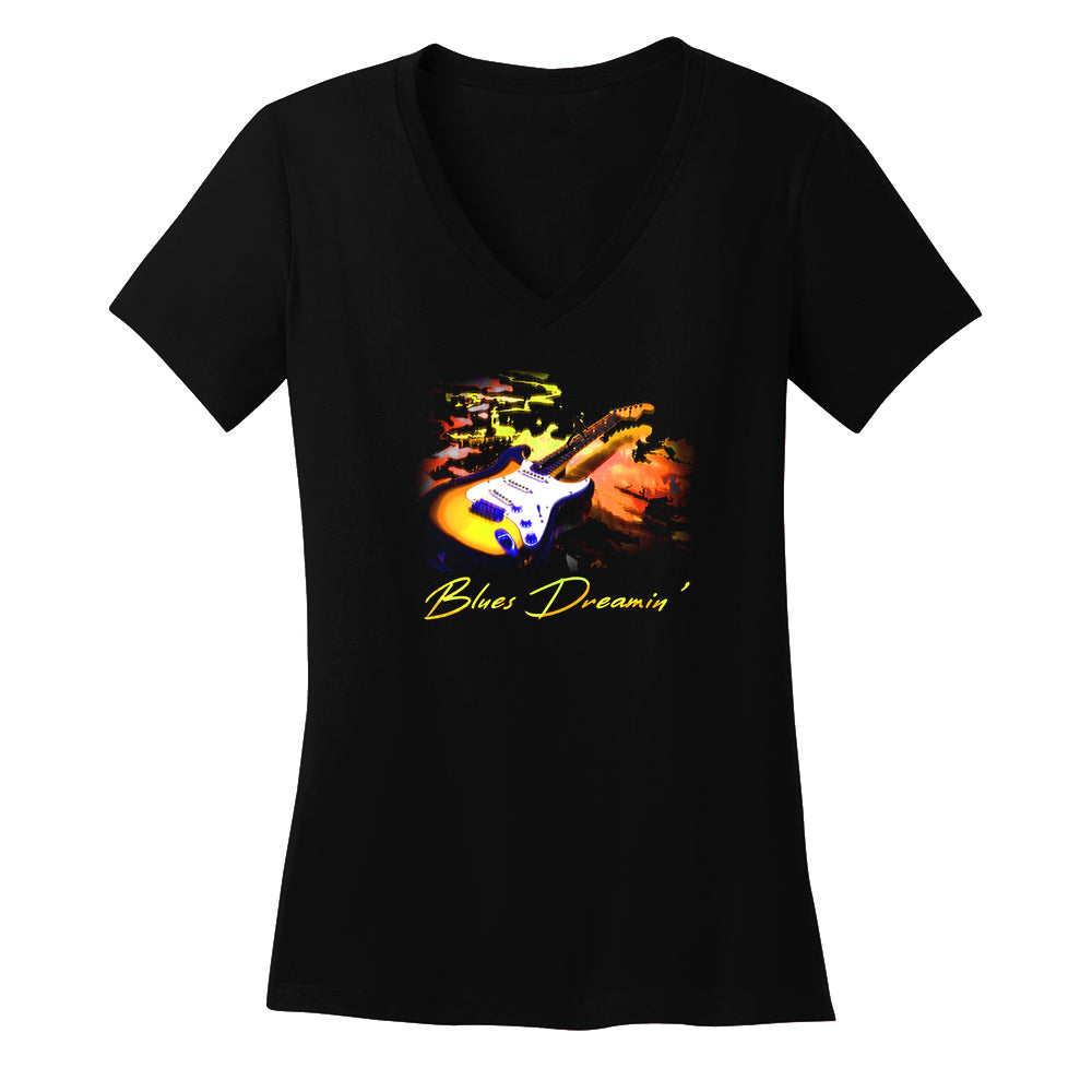 Blues Dreamin V-Neck (Women)