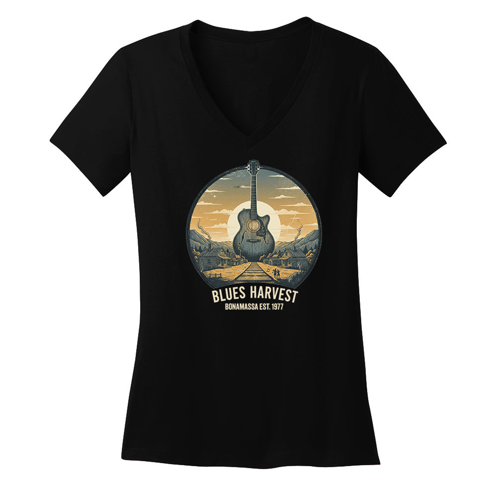 Blues Harvest V-Neck (Women)