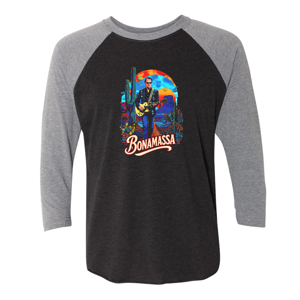 Blues Journey 3/4 Sleeve T-Shirt (Unisex)