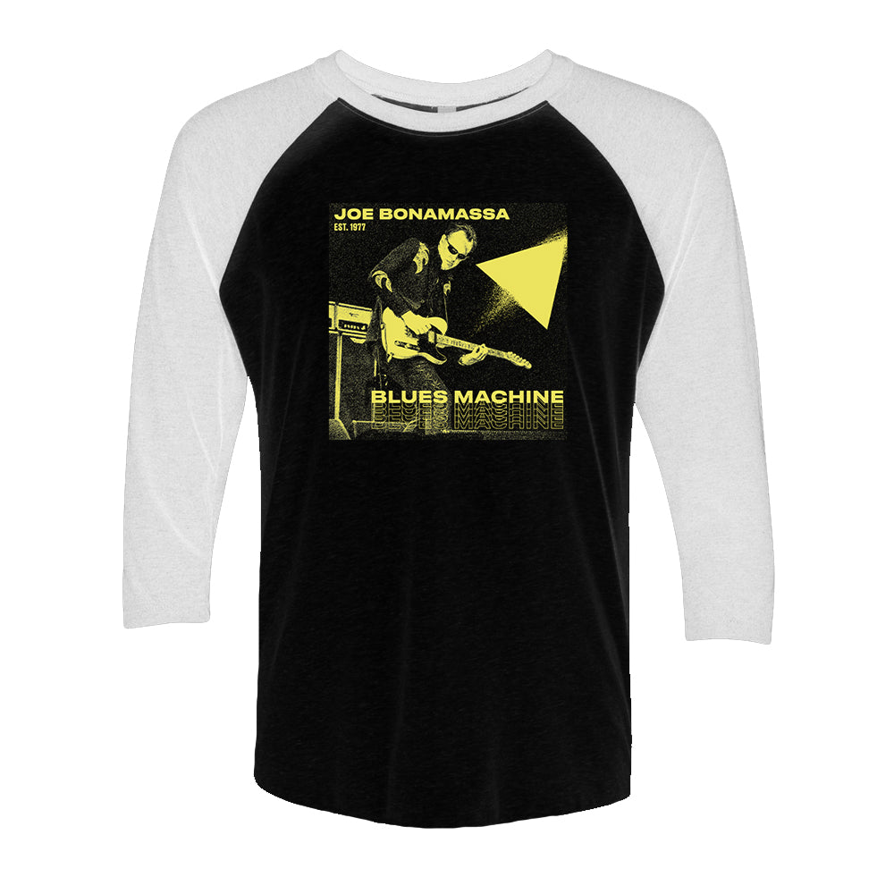 Blues Machine 3/4 Sleeve T-Shirt (Unisex)