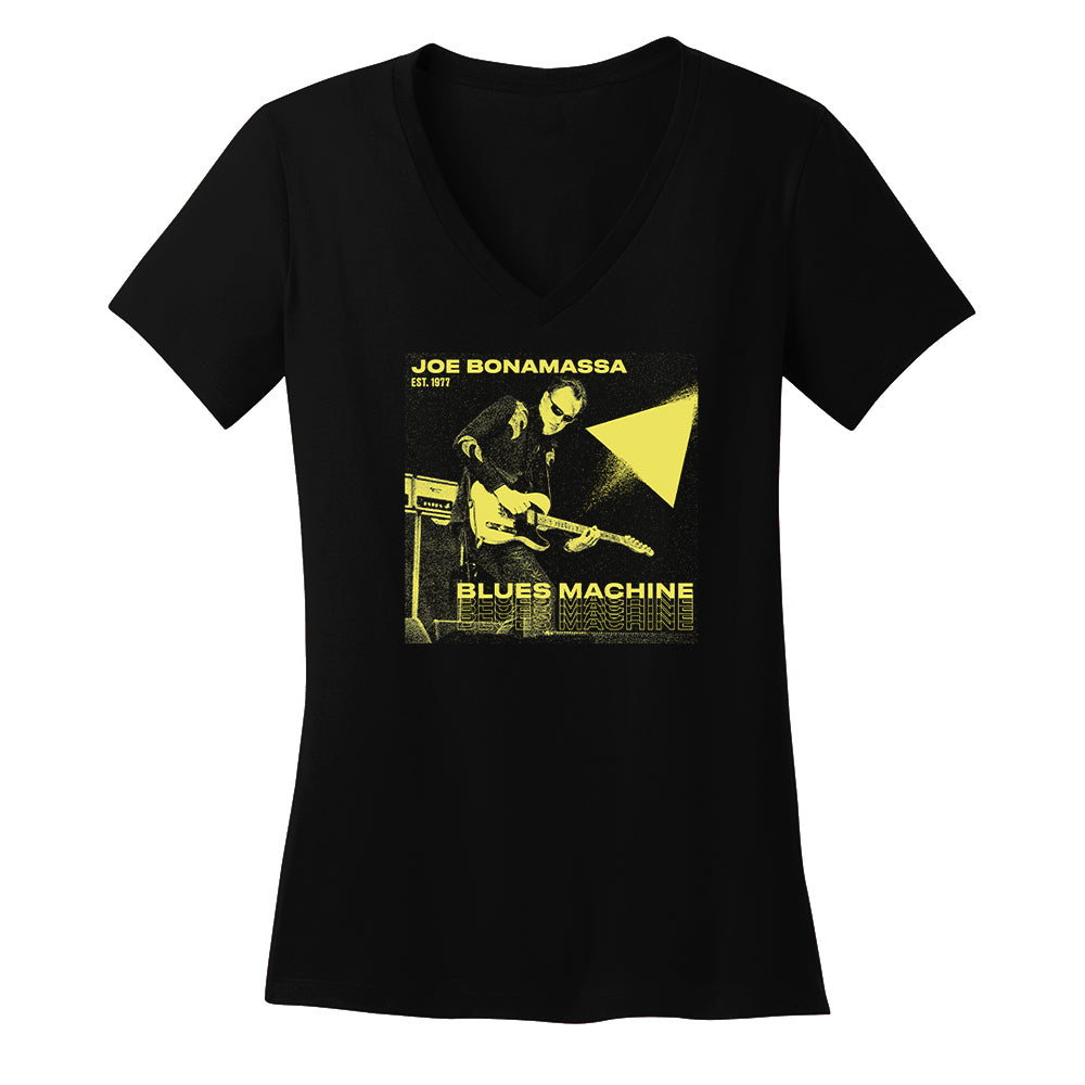 Blues Machine V-Neck (Women)