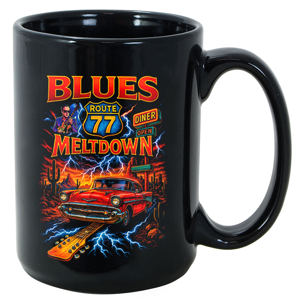 Blues Meltdown Mug