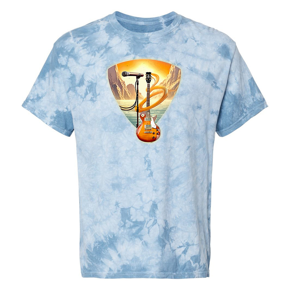 Blues Odyssey Crystal Tie Dye T-Shirt (Unisex)