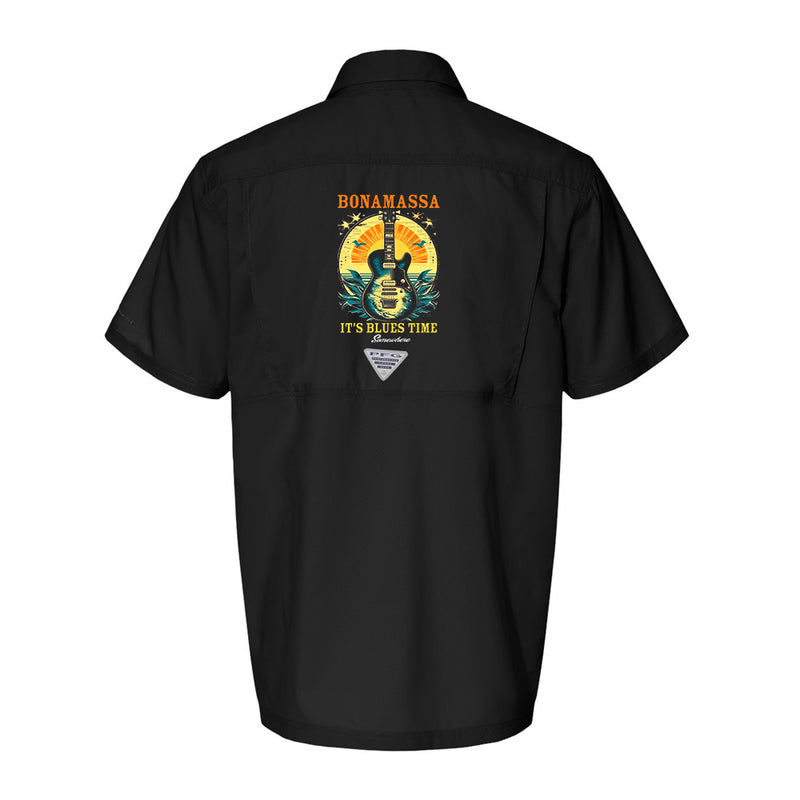 It's Blues Time Somewhere Columbia Slack Tide Camp Shirt (Men)