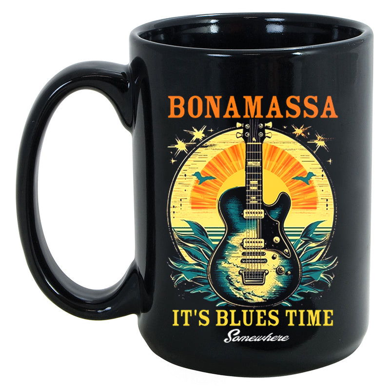 It's Blues Time Somewhere Mug