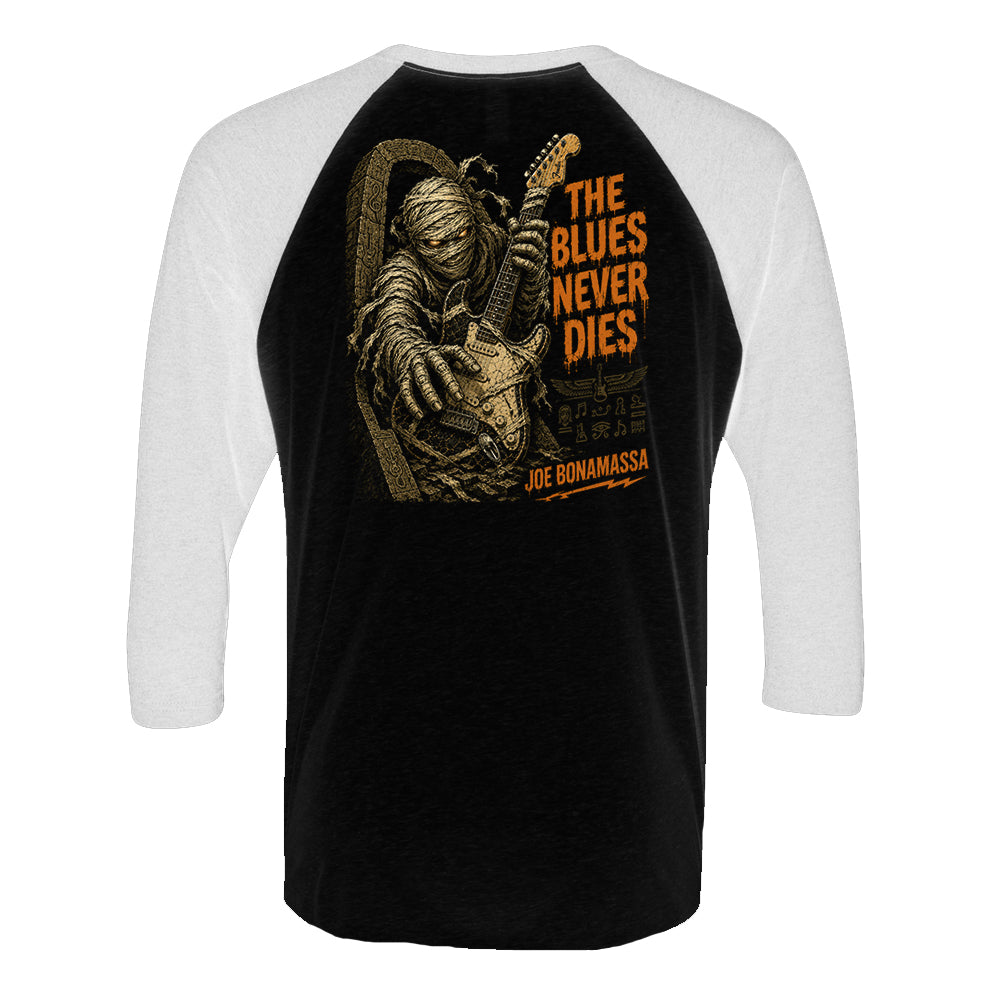 Blues From The Tomb 3/4 Sleeve T-Shirt (Unisex)