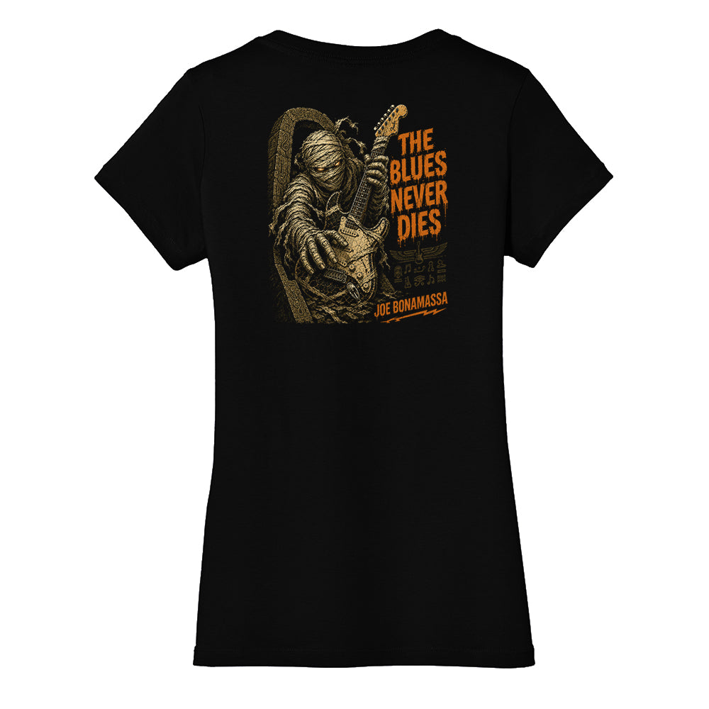 Blues From The Tomb V-Neck (Women)