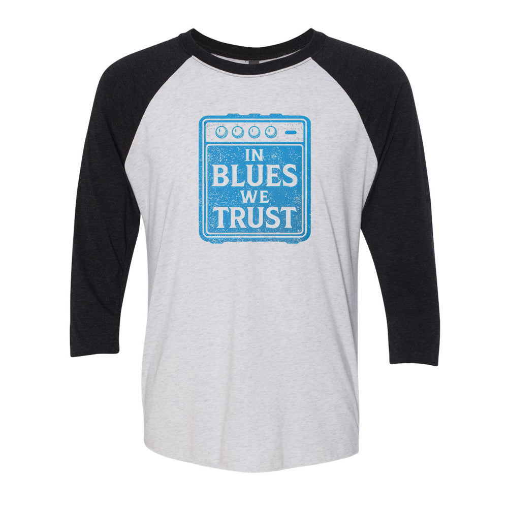 In Blues We Trust Amp 3/4 Sleeve T-Shirt (Unisex)