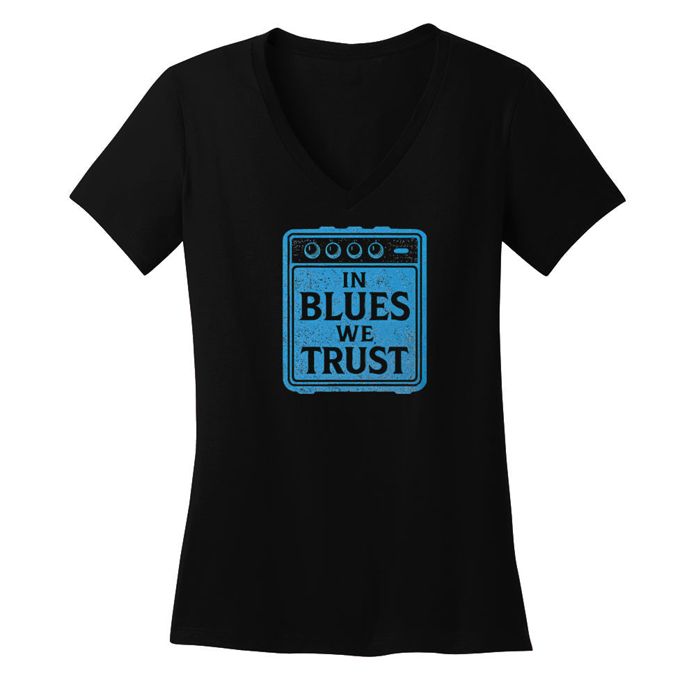 In Blues We Trust Amp V-Neck (Women)