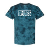 BLUES BLOCK Crystal Tie Dye T-Shirt (Unisex)