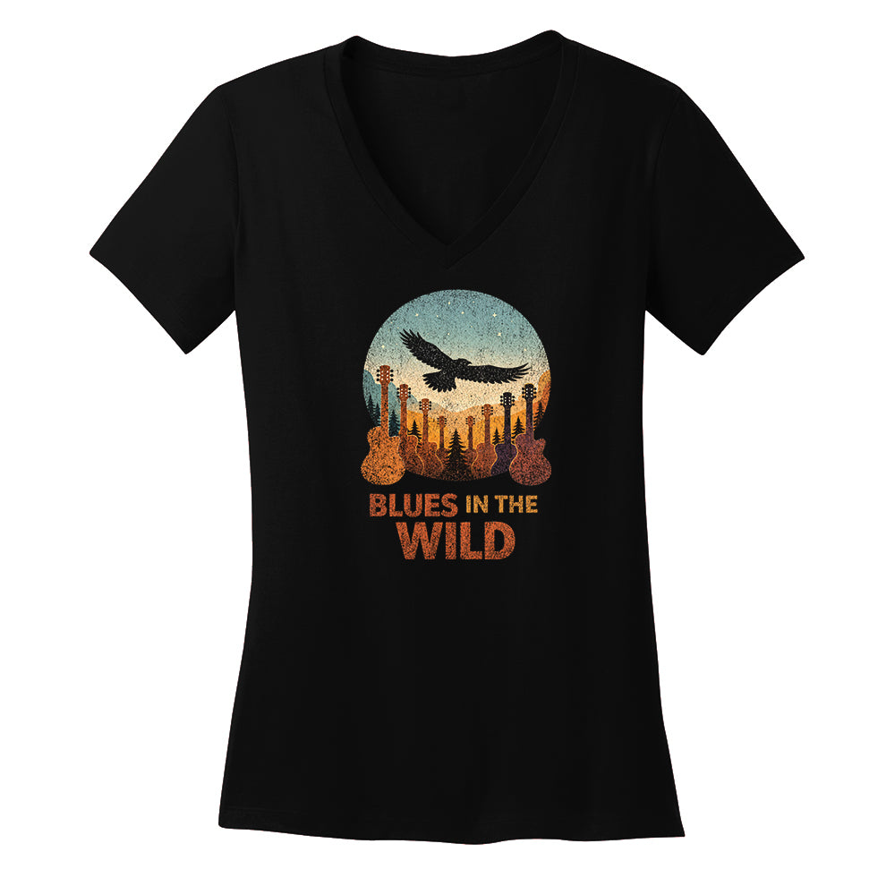 Blues In The Wild V-Neck (Women)