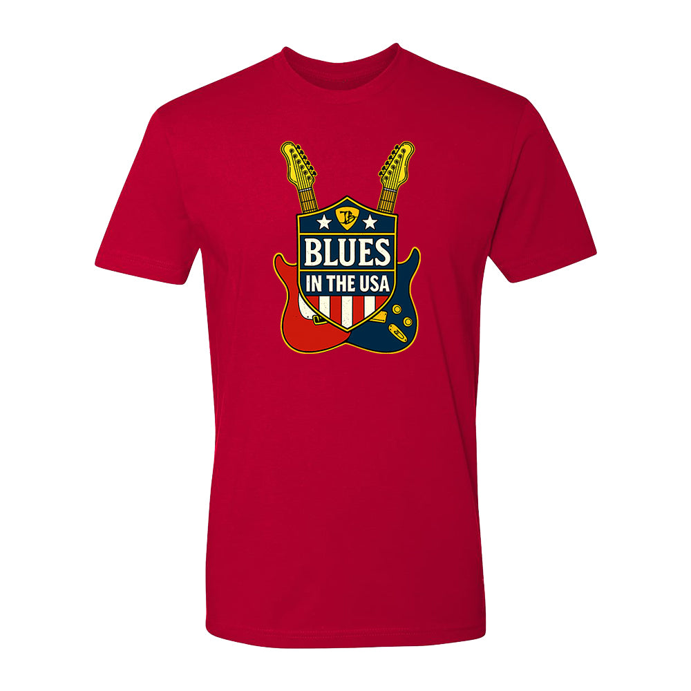 Blues In The USA T-Shirt (Unisex)