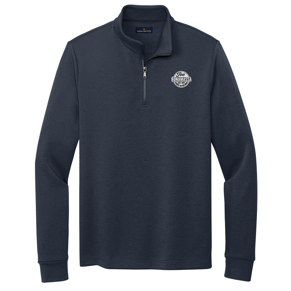 Always On The Road Stamp Brooks Brothers Double Knit 1/4 Zip (Men)