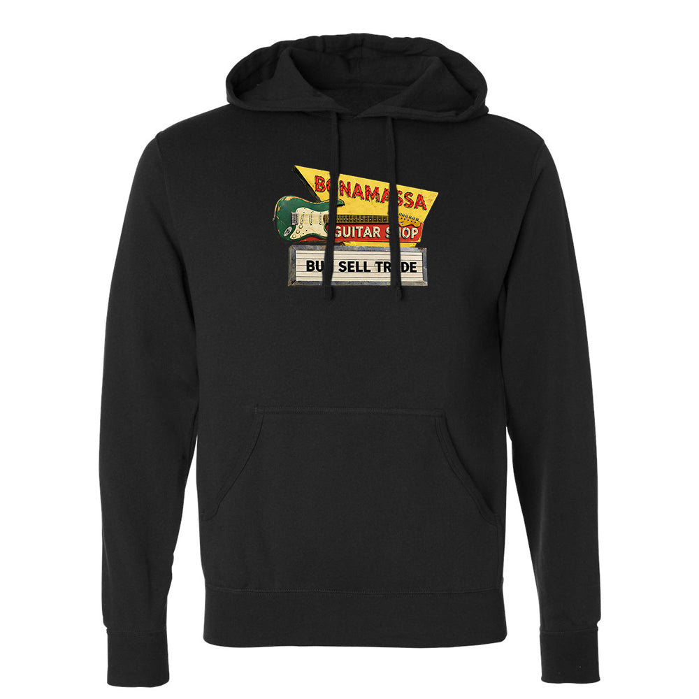Bona Guitar Shop Pullover Hoodie (Unisex)