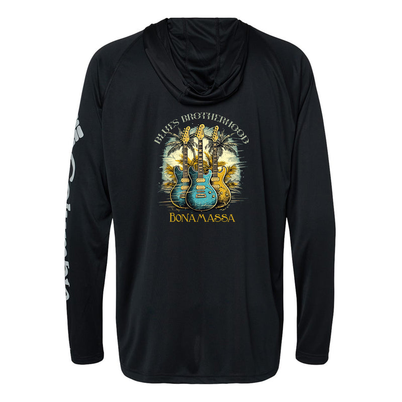 Blues Brotherhood Tropical PFG Terminal Tackle Hooded Long Sleeve T-Shirt (Men)