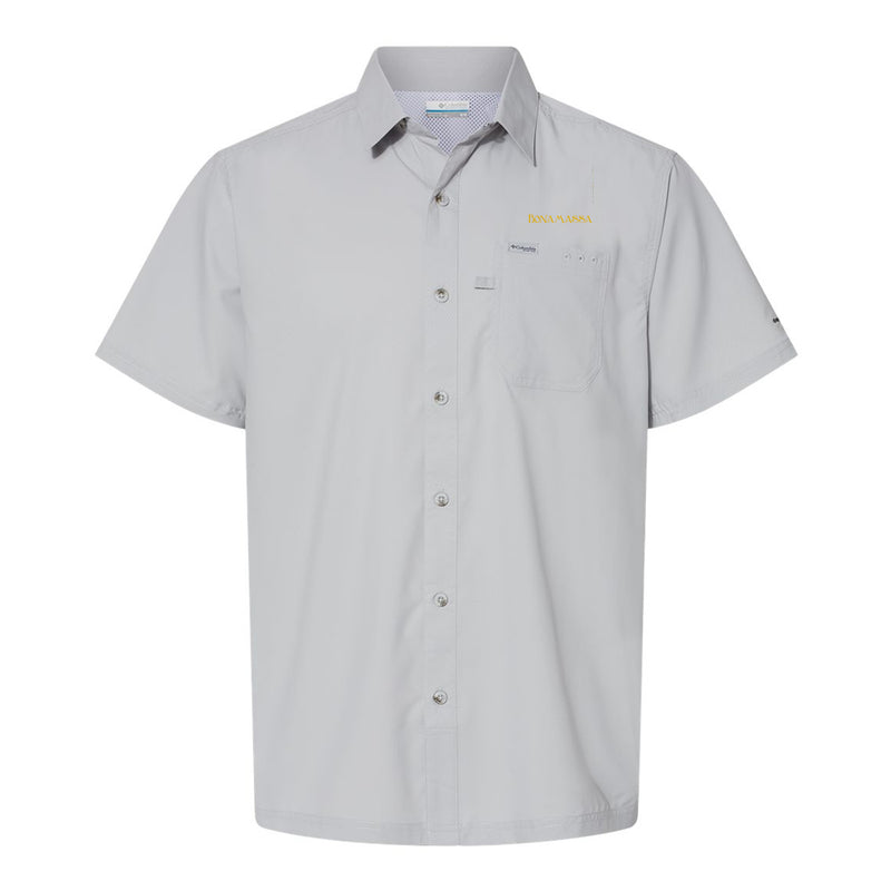 Blues Brotherhood Tropical Columbia Slack Tide Camp Shirt (Men)