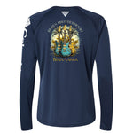 Blues Brotherhood Tropical Columbia Tidal Long Sleeve T-Shirt (Women)