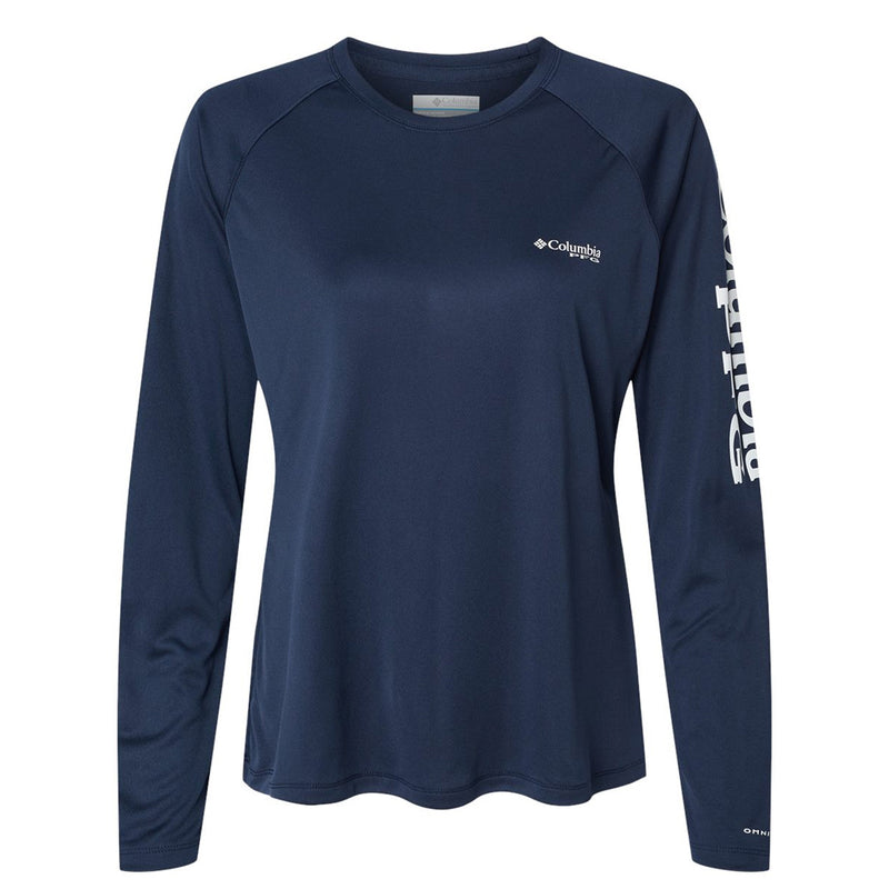 Blues Brotherhood Tropical Columbia Tidal Long Sleeve T-Shirt (Women)