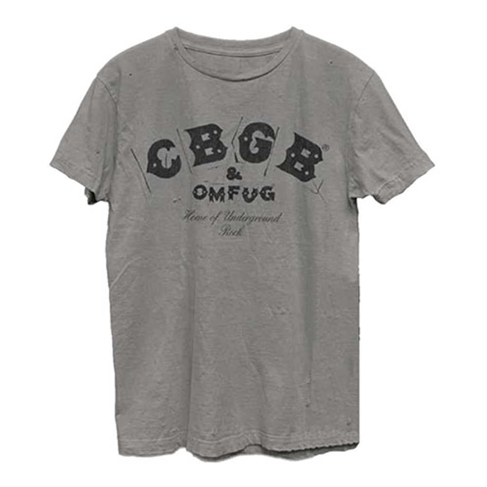 CBGB - 315 Bowery Distress T-Shirt (Men)
