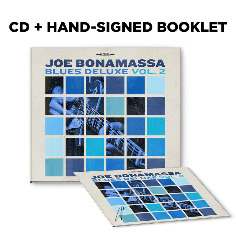 Joe Bonamassa: Blues Deluxe Vol. 2 (CD) (Released: 2023) - Hand-Signed Booklet ***PRE-ORDER***